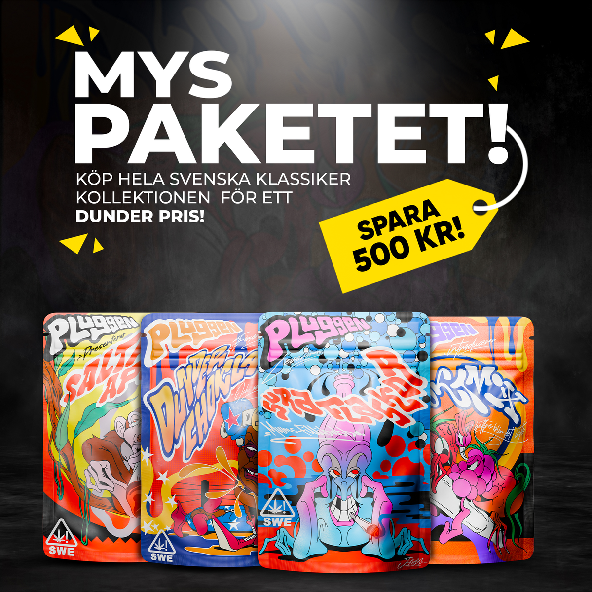 MYS PAKETET (HELA SVENSKA KLASSIKER SAMLINGEN)